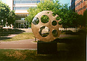 Statue at Brown University